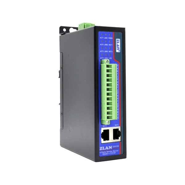 4 Ports Serial Device Server, Multiple ports Serial Device
